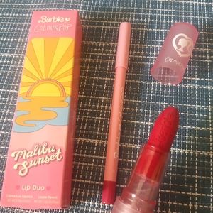 Colourpop x Barbie lip set in Malibu Sunset